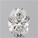 Natural Diamond 1.50 Carats, Oval with  Cut, G Color, SI2 Clarity and Certified by GIA