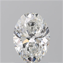 Natural Diamond 1.50 Carats, Oval with  Cut, G Color, SI2 Clarity and Certified by GIA
