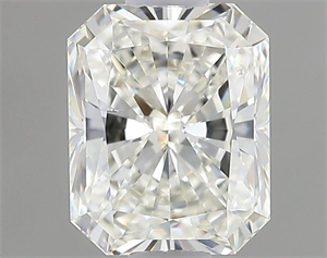 Picture of Natural Diamond 1.02 Carats, Radiant with  Cut, J Color, SI1 Clarity and Certified by GIA