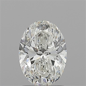 Picture of Natural Diamond 1.22 Carats, Oval with  Cut, H Color, IF Clarity and Certified by GIA
