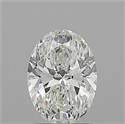 Natural Diamond 1.22 Carats, Oval with  Cut, H Color, IF Clarity and Certified by GIA