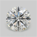 Lab Grown Diamond 5.51 Carats, Round with Ideal Cut, E Color, SI1 Clarity and Certified by IGI