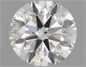 Diamante Natural 0.56 quilates, Redondo , Color H, claridad SI1 y certificado GIA