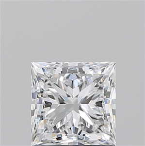 Picture of Natural Diamond 1.20 Carats, Princess with  Cut, E Color, VS2 Clarity and Certified by GIA