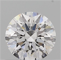 Diamante Natural 0.62 quilates, Redondo , Color D, claridad VVS1 y certificado GIA
