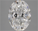Natural Diamond 2.50 Carats, Oval with  Cut, E Color, VS2 Clarity and Certified by GIA