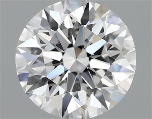 Picture of Lab Grown Diamond 1.08 Carats, Round with Excellent Cut, E Color, VVS2 Clarity and Certified by IGI
