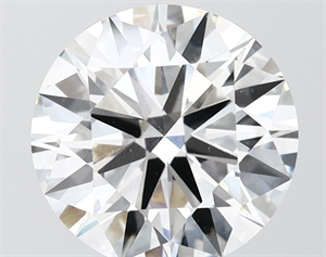 Picture of Lab Grown Diamond 4.03 Carats, Round with Ideal Cut, E Color, VS1 Clarity and Certified by IGI