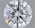 Del inventario de diamantes de laboratorio, 0.74 quilates, Redondo , Color D, claridad VS2 y certificado IGI
