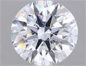 Lab Grown Diamond 1.02 Carats, Round with Ideal Cut, E Color, VVS1 Clarity and Certified by IGI