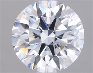 Picture of Lab Grown Diamond 1.02 Carats, Round with Ideal Cut, E Color, VVS1 Clarity and Certified by IGI