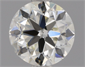 Natural Diamond 0.83 Carats, Round with Excellent Cut, K Color, VS2 Clarity and Certified by GIA