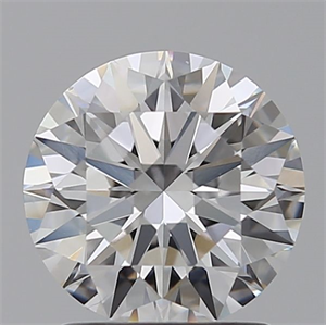Picture of Lab Grown Diamond 1.55 Carats, Round with Ideal Cut, D Color, IF Clarity and Certified by IGI