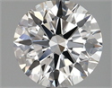 Del inventario de diamantes de laboratorio, 2.13 quilates, Redondo , Color E, claridad VS2 y certificado GIA