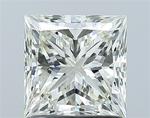 Foto Diamante Natural 1.24 quilates, Princesa , Color I, claridad VVS1 y certificado IGI de