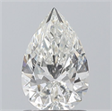 Diamante Natural 1.01 quilates, De pera , Color H, claridad SI2 y certificado GIA