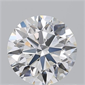 Natural Diamond 0.81 Carats, Round with Excellent Cut, F Color, VVS2 Clarity and Certified by GIA