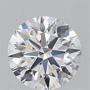 Picture of Natural Diamond 0.81 Carats, Round with Excellent Cut, F Color, VVS2 Clarity and Certified by GIA