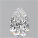 Natural Diamond 0.70 Carats, Pear with  Cut, F Color, VS2 Clarity and Certified by GIA