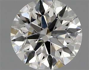 Picture of Natural Diamond 0.70 Carats, Round with Excellent Cut, I Color, SI2 Clarity and Certified by GIA