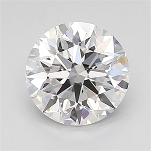 Picture of Lab Grown Diamond 1.03 Carats, Round with Ideal Cut, D Color, VVS2 Clarity and Certified by IGI