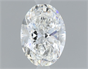 Diamante Natural 0.40 quilates, Ovalado , Color F, claridad VS1 y certificado GIA