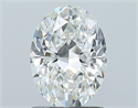 Natural Diamond 1.20 Carats, Oval with  Cut, F Color, VS2 Clarity and Certified by GIA