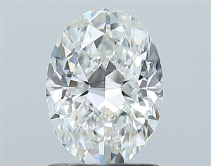 Picture of Natural Diamond 1.20 Carats, Oval with  Cut, F Color, VS2 Clarity and Certified by GIA