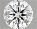 Lab Grown Diamond 1.50 Carats, Round with Ideal Cut, D Color, VS1 Clarity and Certified by IGI