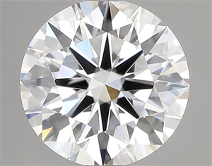 Picture of Lab Grown Diamond 1.50 Carats, Round with Ideal Cut, D Color, VS1 Clarity and Certified by IGI
