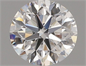 Natural Diamond 0.91 Carats, Round with Very Good Cut, D Color, VS2 Clarity and Certified by GIA