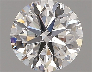 Picture of Natural Diamond 0.91 Carats, Round with Very Good Cut, D Color, VS2 Clarity and Certified by GIA