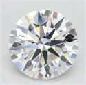 Del inventario de diamantes de laboratorio, 3.63 quilates, Redondo , Color D, claridad IF y certificado IGI