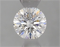 Natural Diamond 0.50 Carats, Round with Excellent Cut, D Color, SI1 Clarity and Certified by GIA