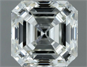 Natural Diamond 1.02 Carats, Asscher with  Cut, I Color, VS2 Clarity and Certified by IGI