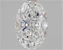 Natural Diamond 2.05 Carats, Oval with  Cut, E Color, VVS1 Clarity and Certified by GIA