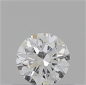 Diamante Natural 0.40 quilates, Redondo , Color E, claridad VVS1 y certificado GIA