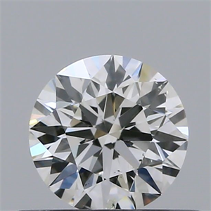 Picture of Natural Diamond 0.41 Carats, Round with Excellent Cut, E Color, SI1 Clarity and Certified by IGI