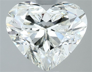 Picture of Natural Diamond 2.02 Carats, Heart with  Cut, I Color, SI1 Clarity and Certified by IGI