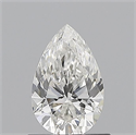 Natural Diamond 0.70 Carats, Pear with  Cut, G Color, VVS2 Clarity and Certified by GIA
