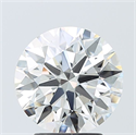 Lab Grown Diamond 3.08 Carats, Round with Ideal Cut, F Color, VS1 Clarity and Certified by IGI