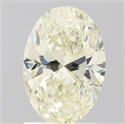 Natural Diamond 1.70 Carats, Oval with  Cut, K Color, VVS2 Clarity and Certified by IGI