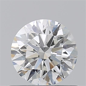 Picture of Natural Diamond 0.70 Carats, Round with Excellent Cut, H Color, VS2 Clarity and Certified by GIA