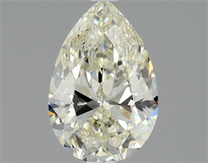Foto Diamante Natural 0.70 quilates, De pera , Color K, claridad SI2 y certificado GIA de