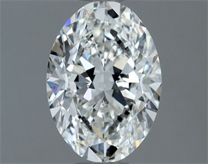Picture of Natural Diamond 1.02 Carats, Oval with  Cut, G Color, VS1 Clarity and Certified by GIA