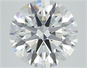 Del inventario de diamantes de laboratorio, 5.02 quilates, Redondo , Color E, claridad VVS1 y certificado GIA