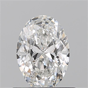 Picture of Natural Diamond 0.56 Carats, Oval with  Cut, F Color, VVS1 Clarity and Certified by GIA