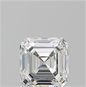Natural Diamond 1.01 Carats, Asscher with  Cut, G Color, VVS1 Clarity and Certified by GIA