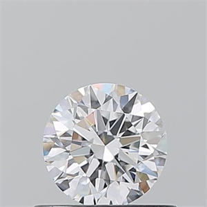 Picture of Natural Diamond 0.52 Carats, Round with Excellent Cut, D Color, IF Clarity and Certified by GIA