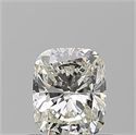 Diamante Natural 0.70 quilates, Del cojín , Color J, claridad VS1 y certificado GIA